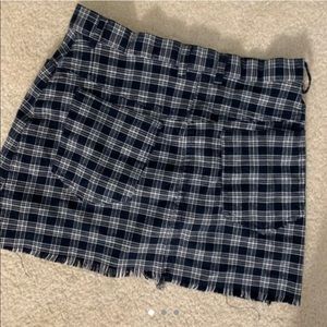 brandy melville plaid skirt